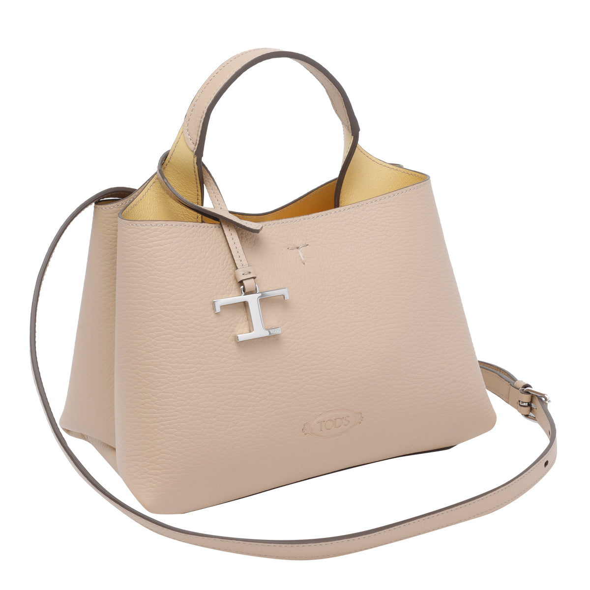 Tods Bags Beige Calf Leather