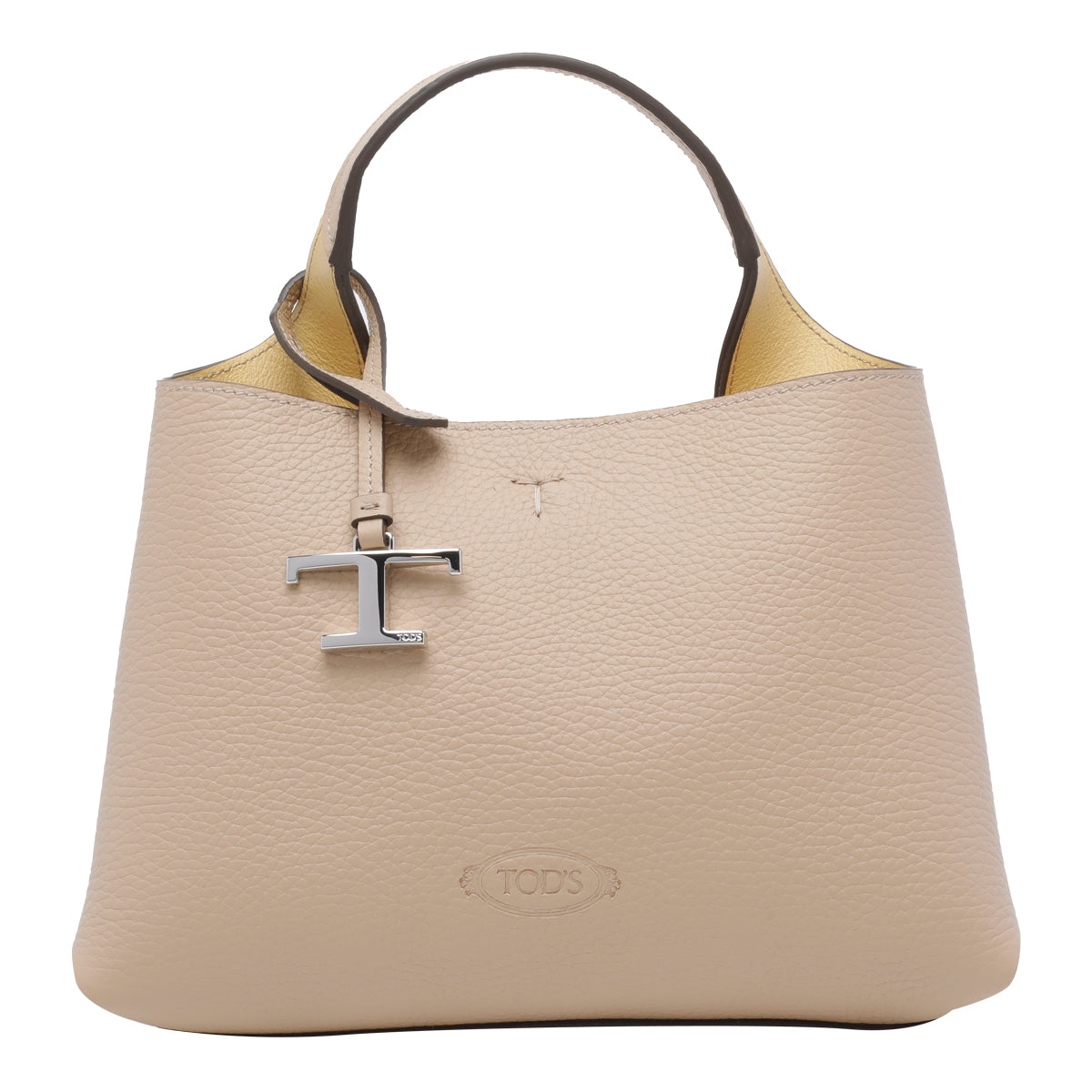Tods Bags Beige Calf Leather