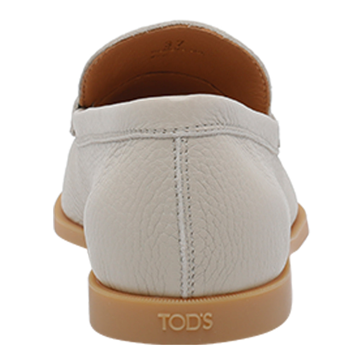 Tods Flat shoes White Calf Leather/rubber Sole