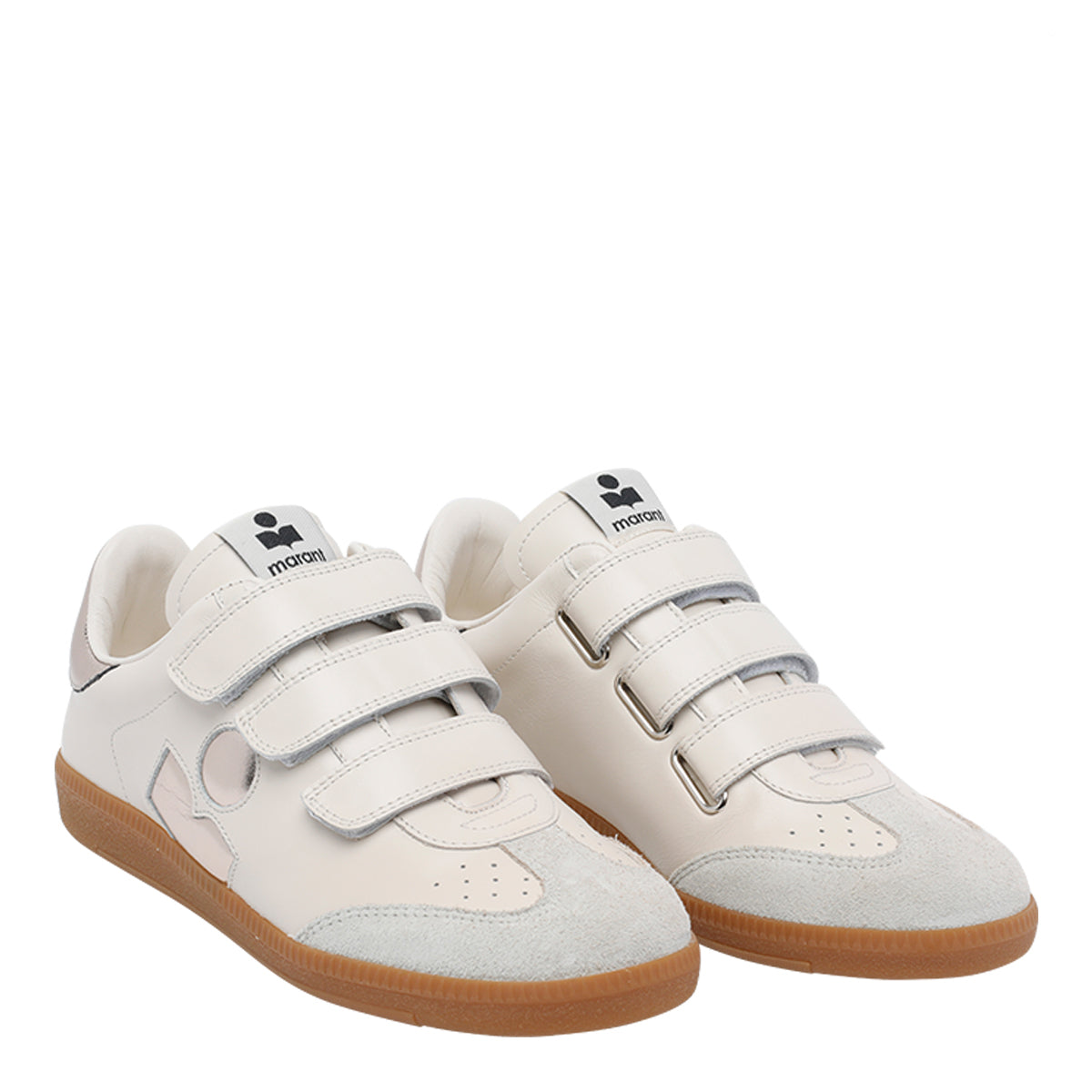 Isabel Marant Sneakers White Calf Leather/rubber Sole