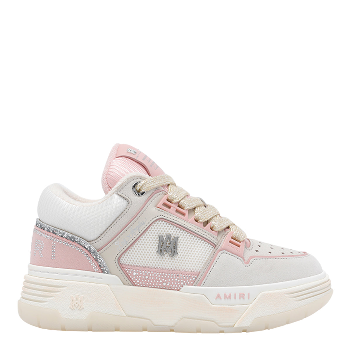Amiri Sneakers White Calf Leather/rubber Sole