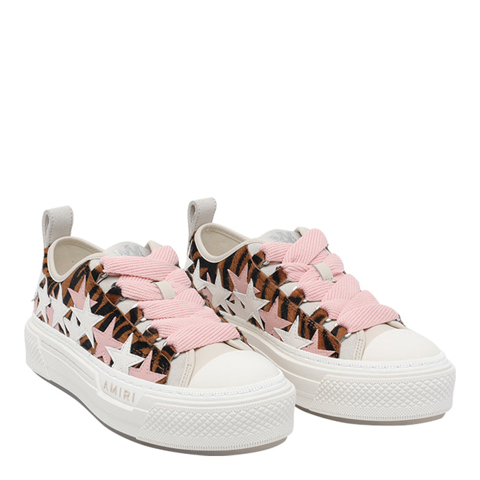 Amiri Sneakers Pink Calf Leather/rubber Sole