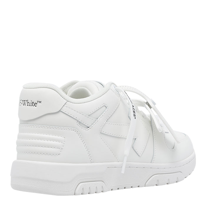 Off White Sneakers Calf Leather/rubber Sole