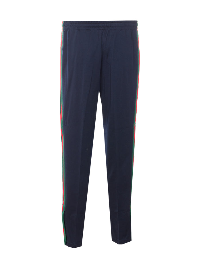 Gucci Trousers Blue Polyester