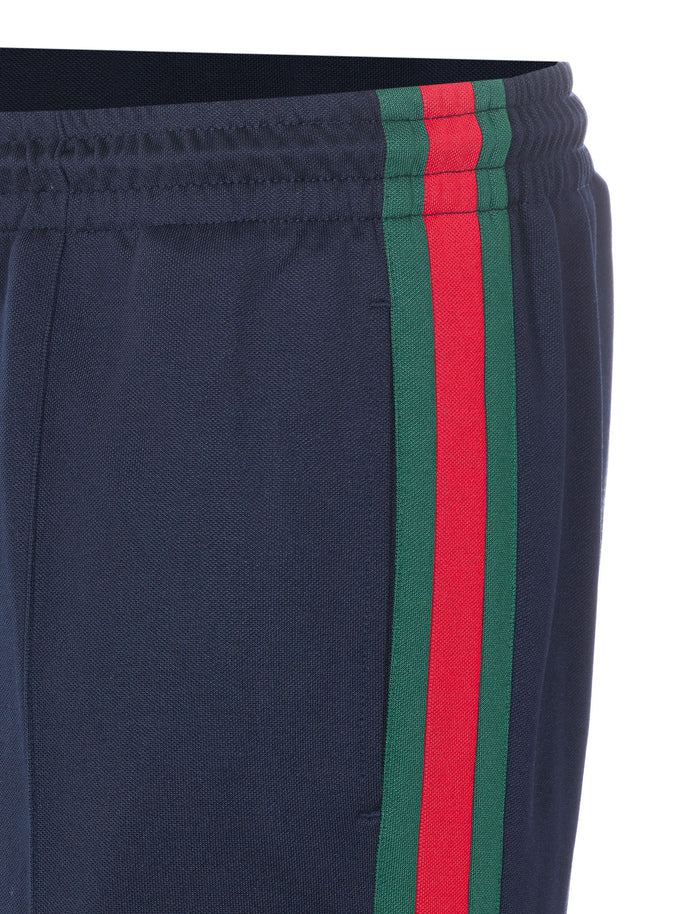 Gucci Trousers Blue Polyester