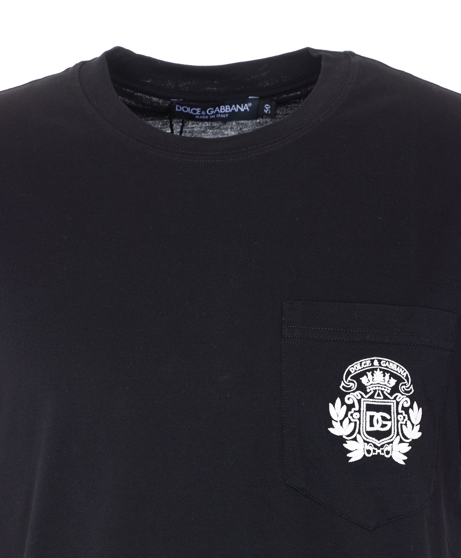 Dolce & Gabbana T-shirts and Polos Black Cotton