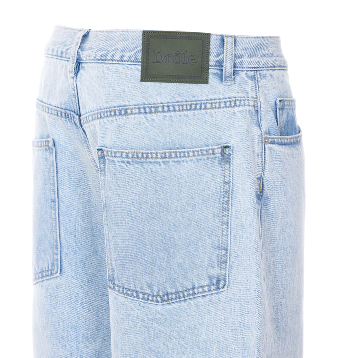 Drole De Monsieur Jeans Blue Cotton