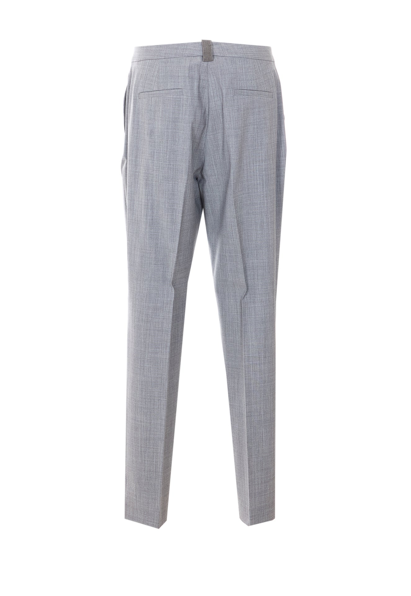 Fabiana Filippi Trousers Grey Virgin Wool