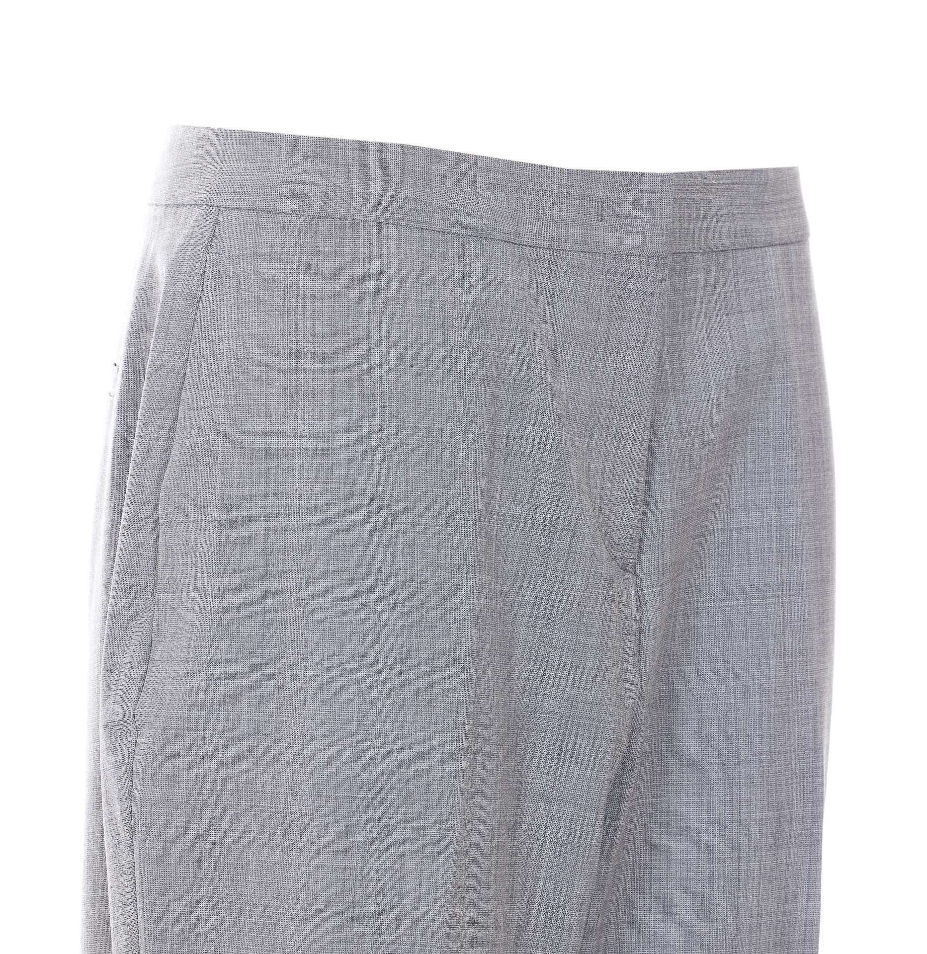 Fabiana Filippi Trousers Grey Virgin Wool