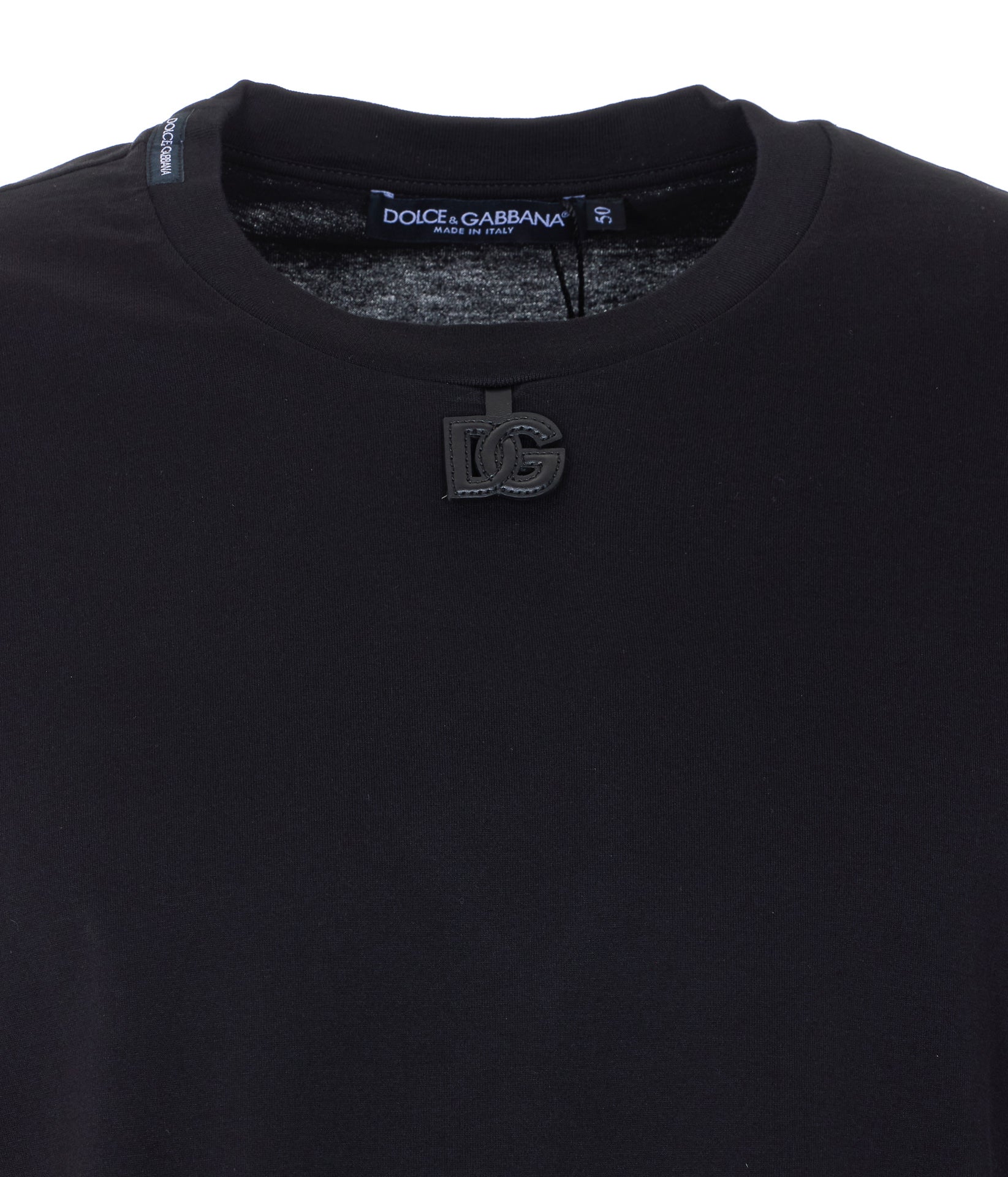 Dolce & Gabbana T-shirts and Polos Black Cotton