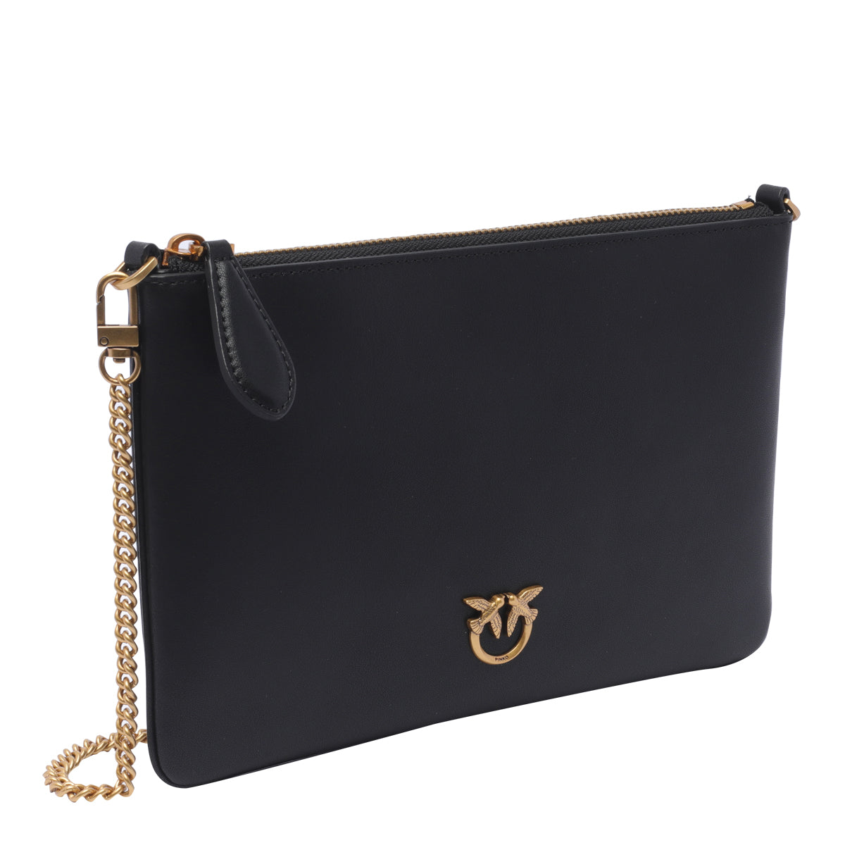 Pinko Bags Black Calf Leather