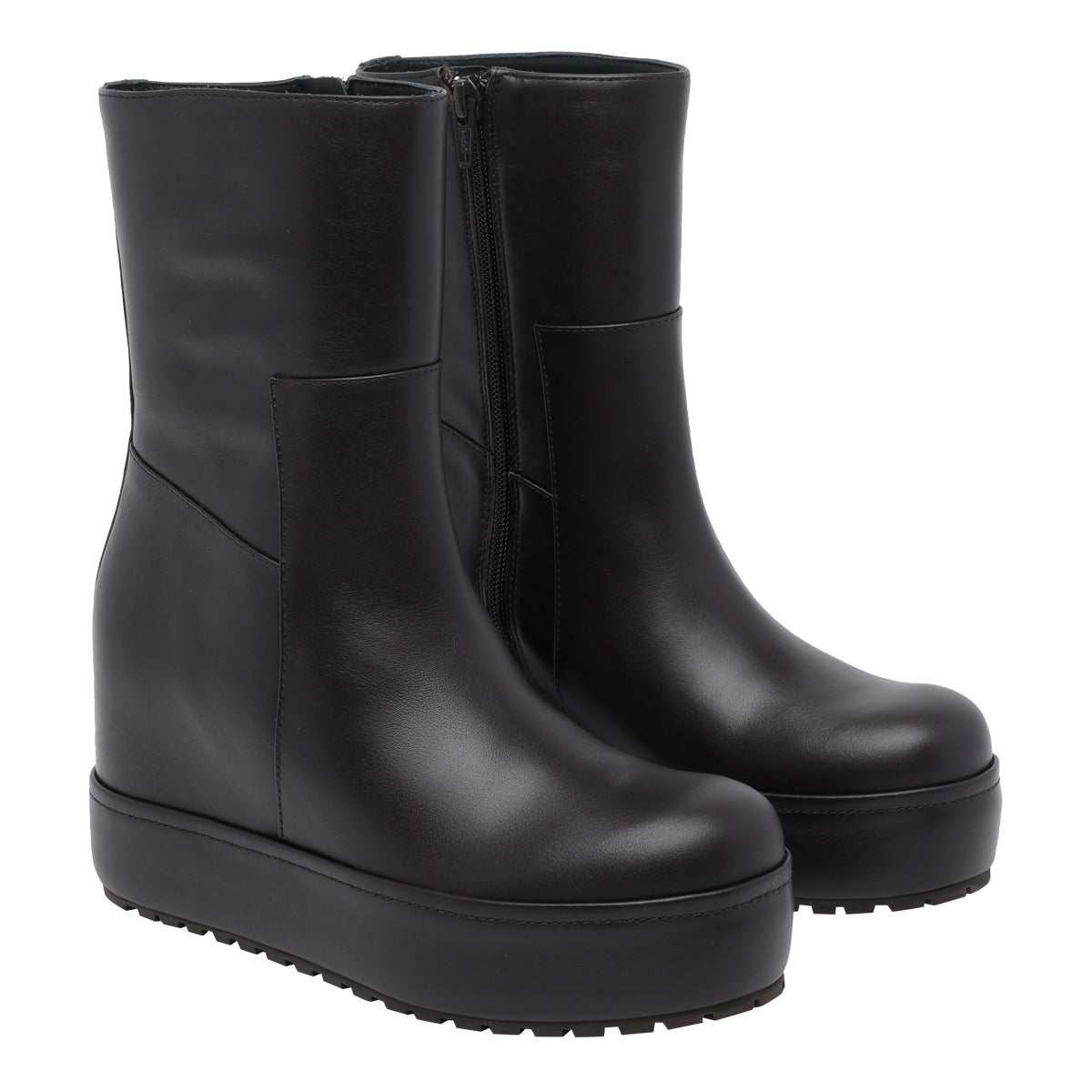 Paloma Barcelò Boots Brown Calf Leather/rubber Sole