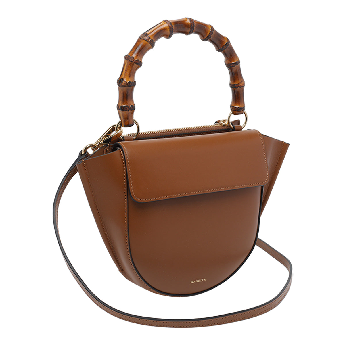 WANDLER Bags Brown Calf Leather