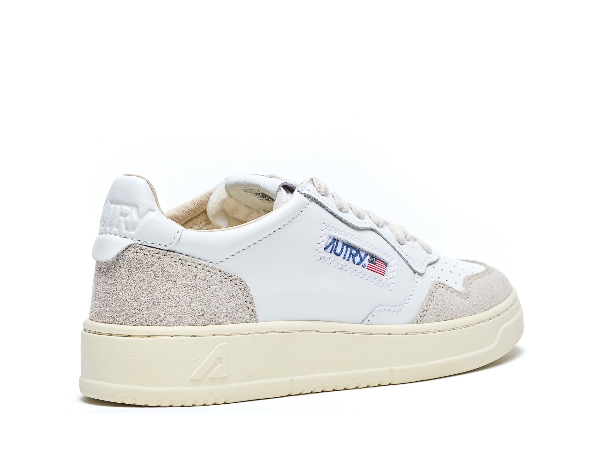 Autry Sneakers White Leather And Suede Upper