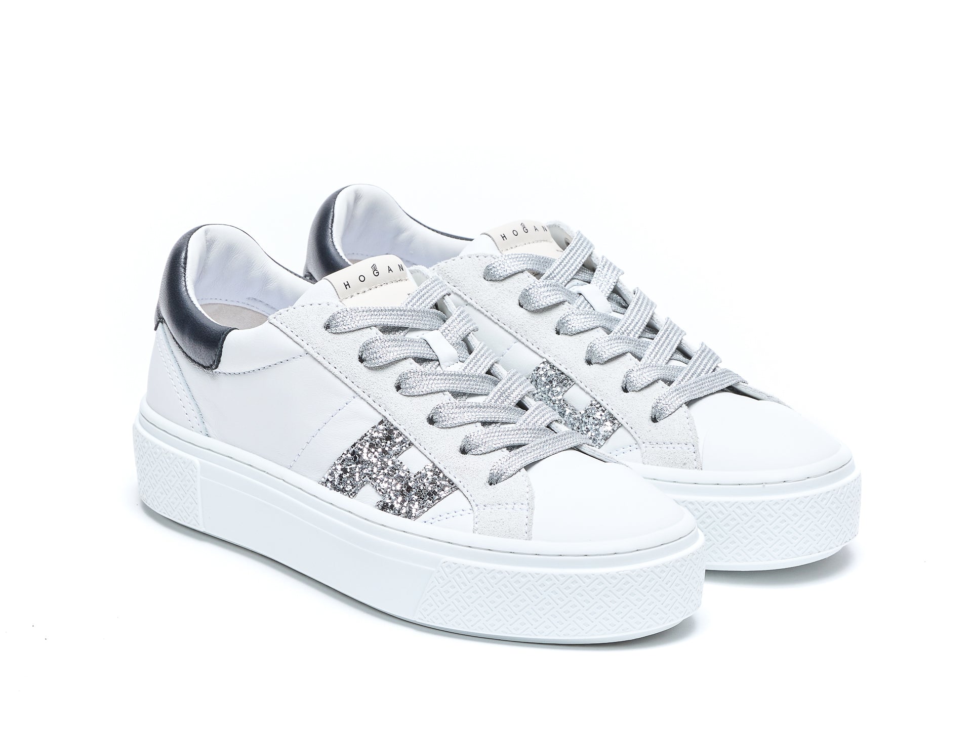 Hogan Sneakers White Leather And Suede