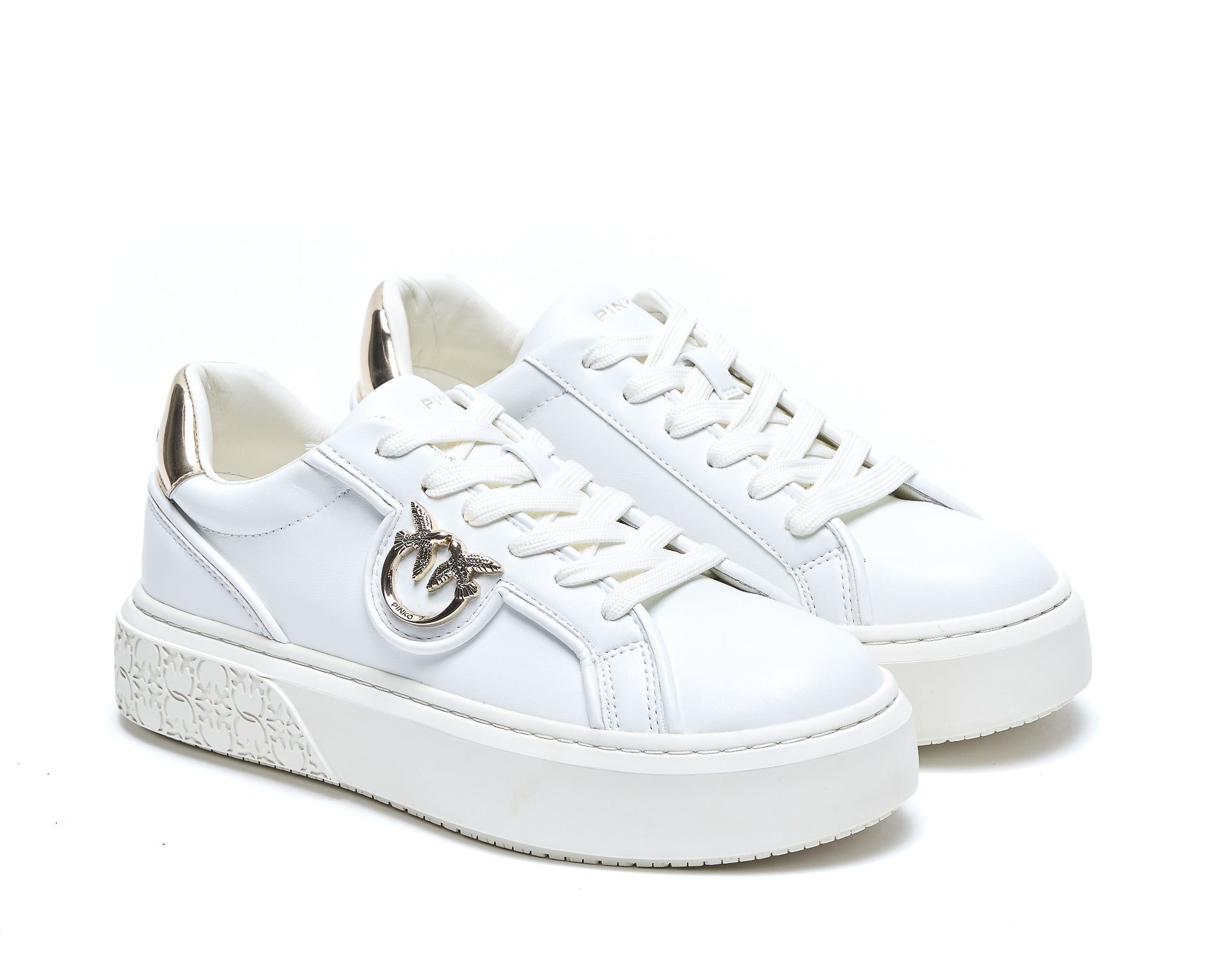 Pinko Sneakers White Leather