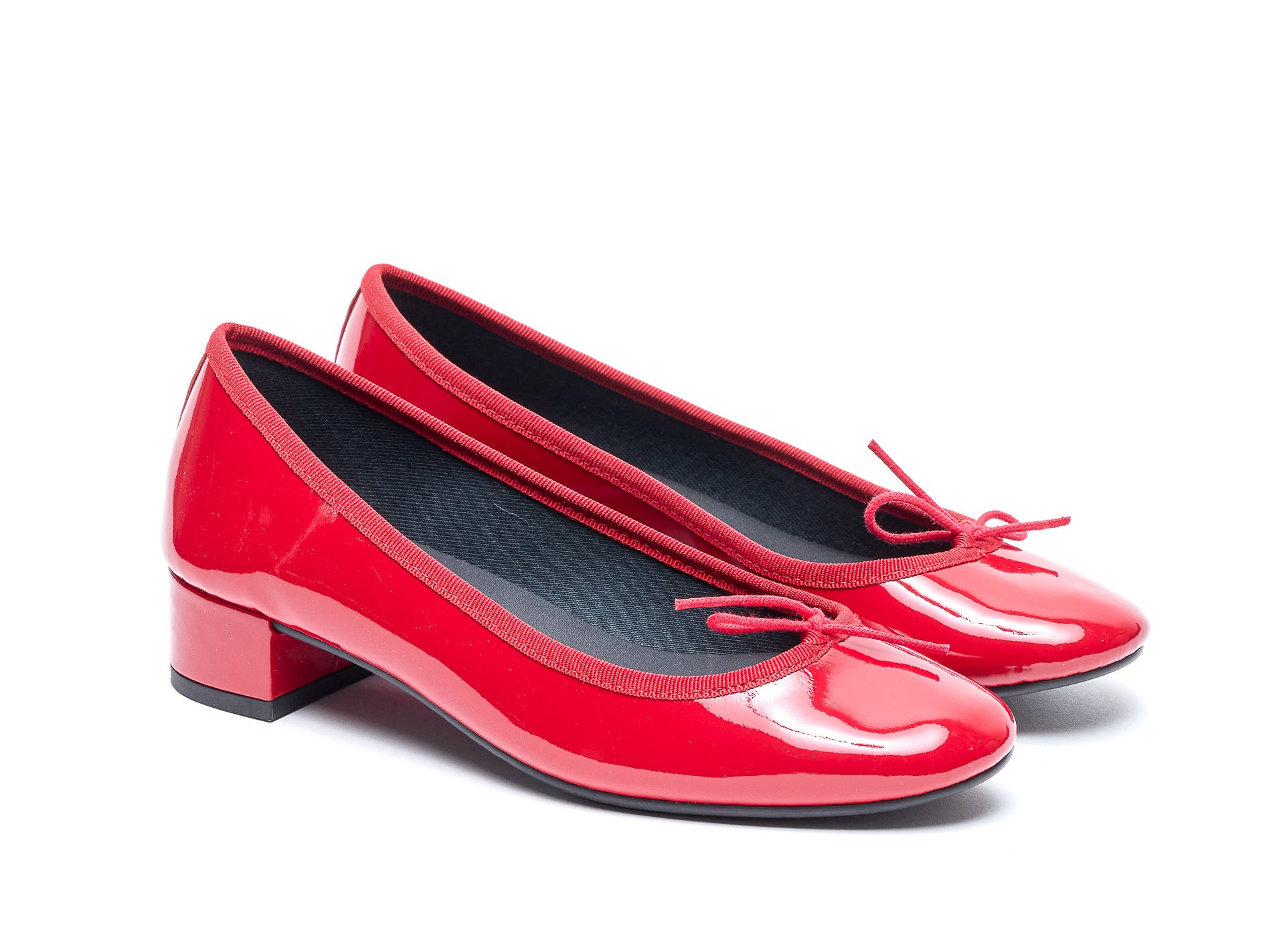 Repetto With Heel Red Rubber