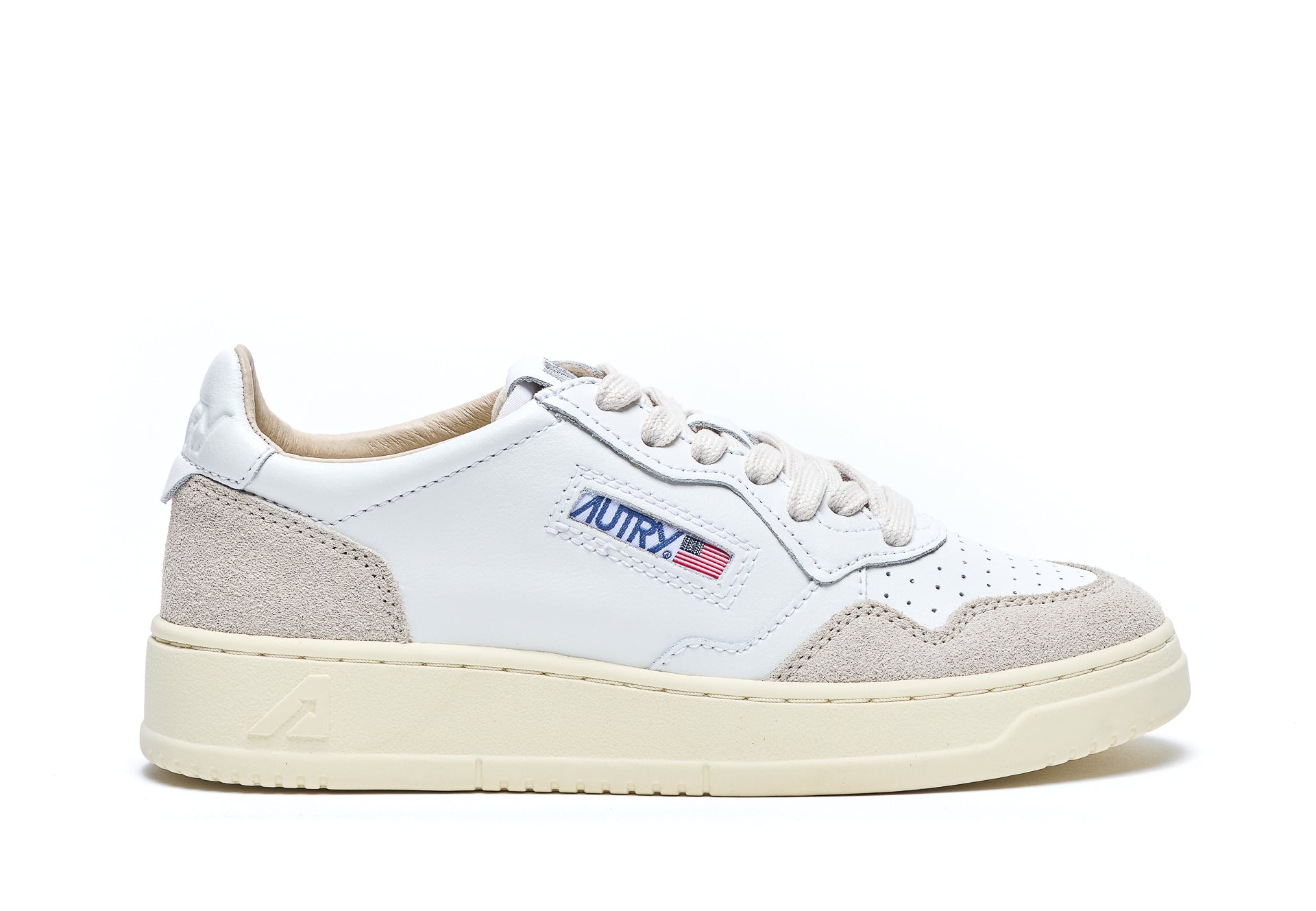 Autry Sneakers White Leather And Suede Upper