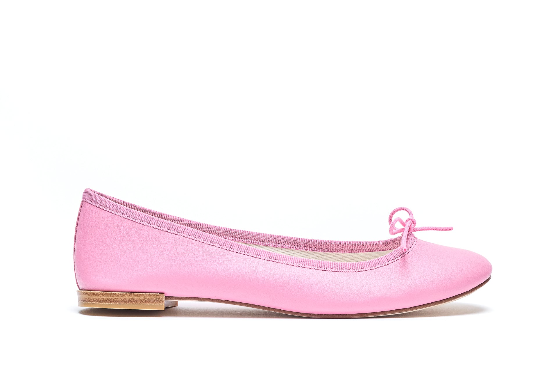 Repetto Flat shoes Pink Leather And Rubber Sole