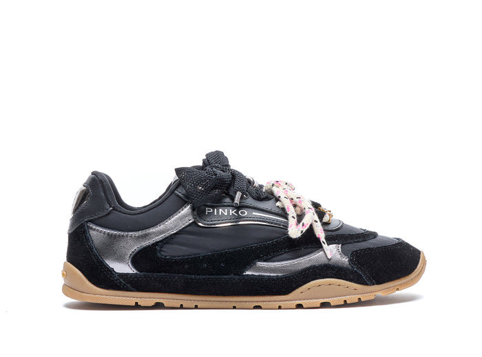 Pinko Sneakers Black Leather