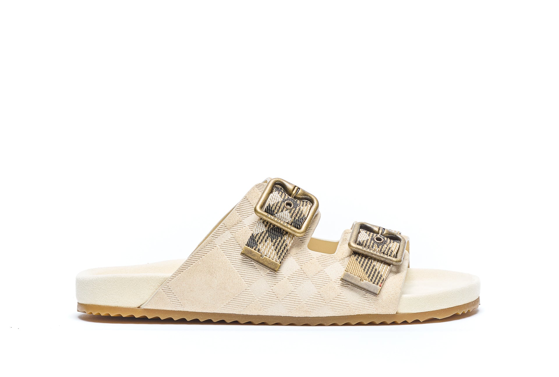 Burberry Sandals Beige Leather