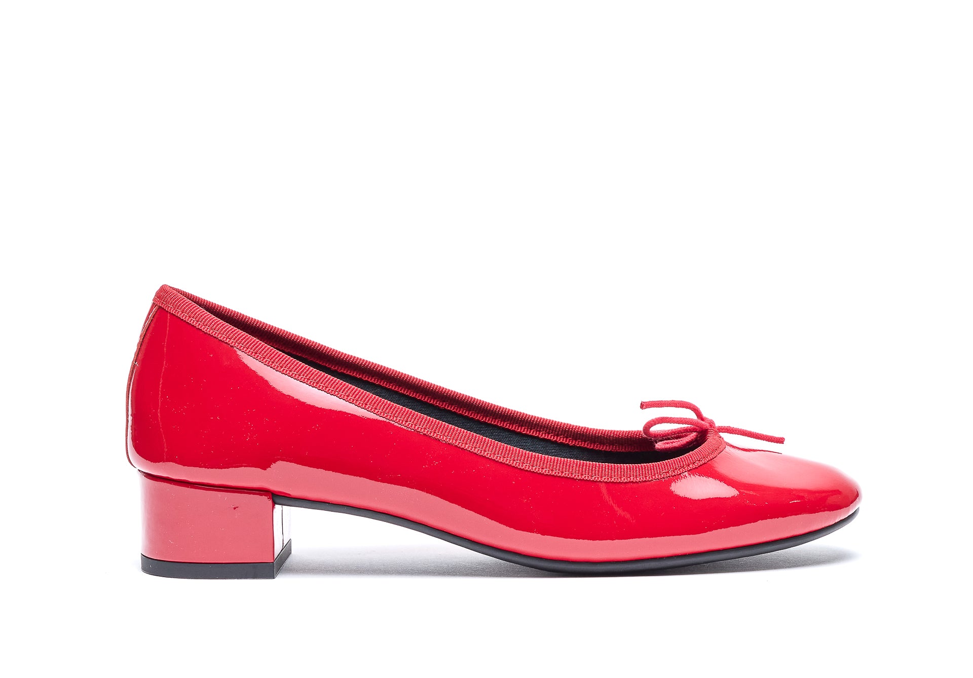 Repetto With Heel Red Rubber