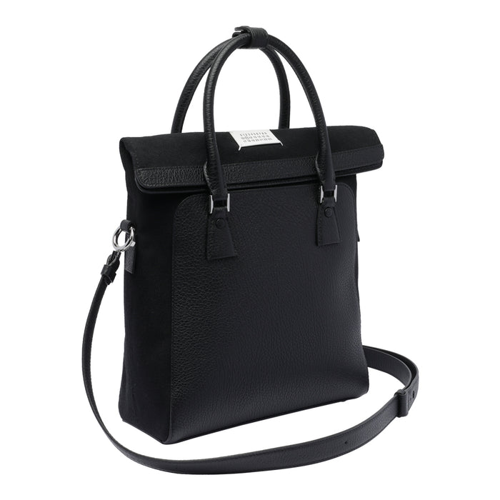 Maison Margiela Bags Black Fabric Calf Leather