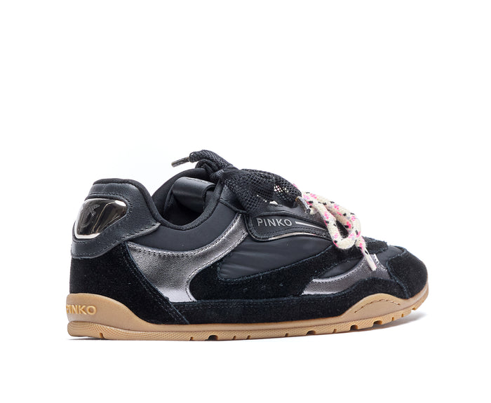 Pinko Sneakers Black Leather
