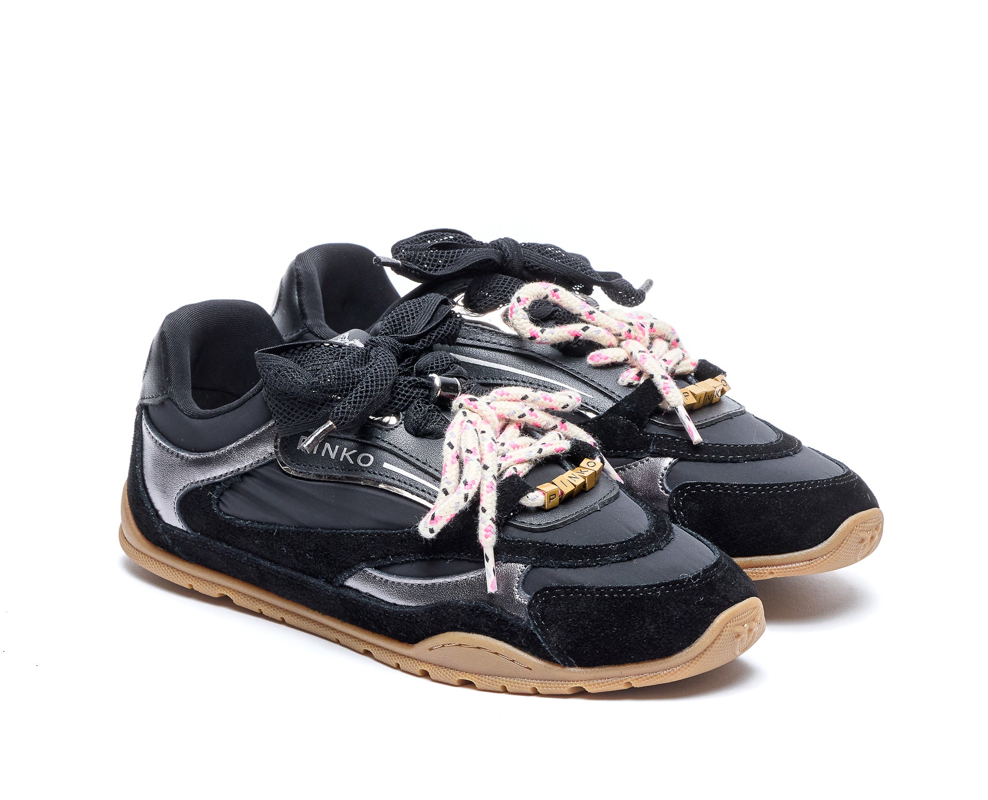 Pinko Sneakers Black Leather
