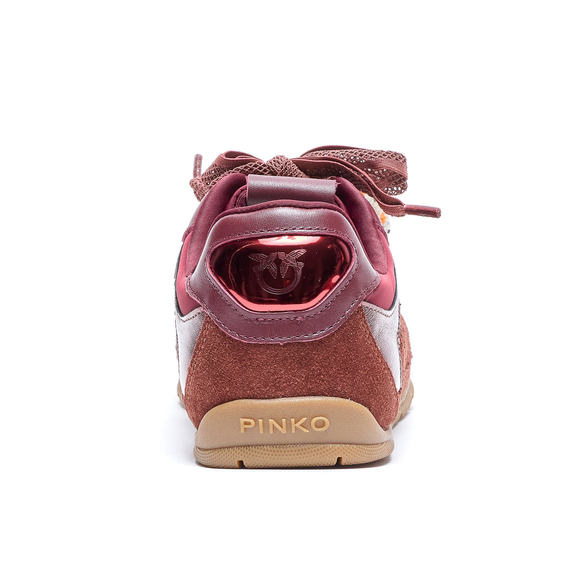 Pinko Sneakers Red Leather