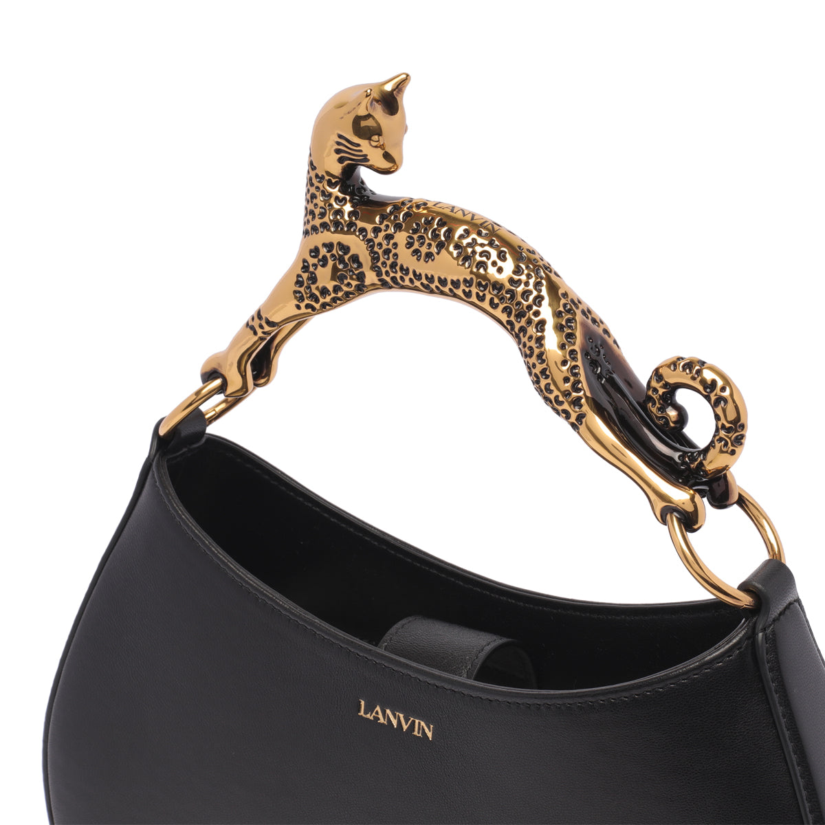 Lanvin Bags Black Calf Leather