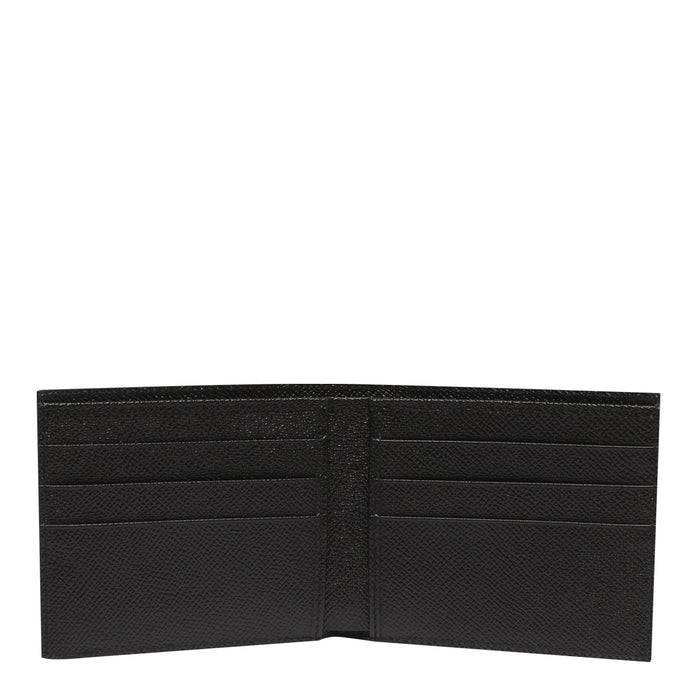Dolce & Gabbana Wallets Black Calf Leather