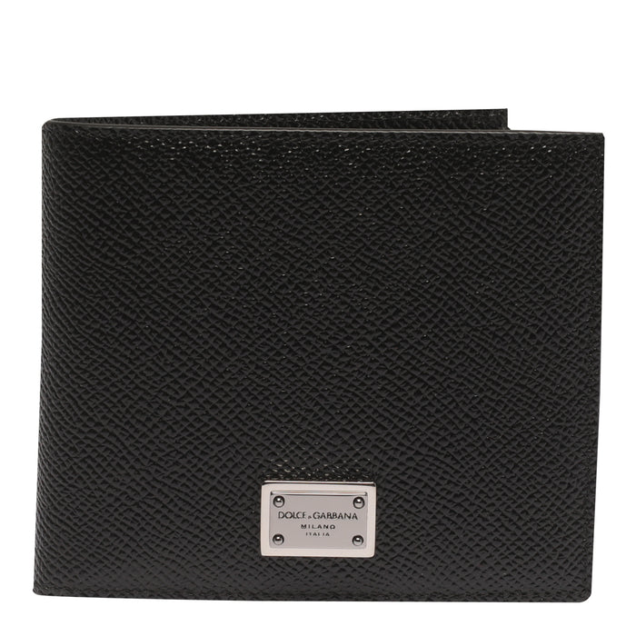 Dolce & Gabbana Wallets Black Calf Leather
