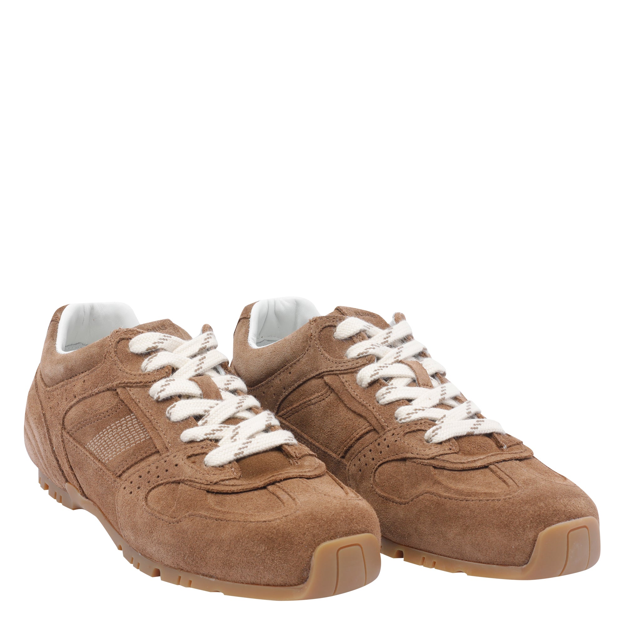 ALOHAS Sneakers Brown Suede Leather/rubber Sole