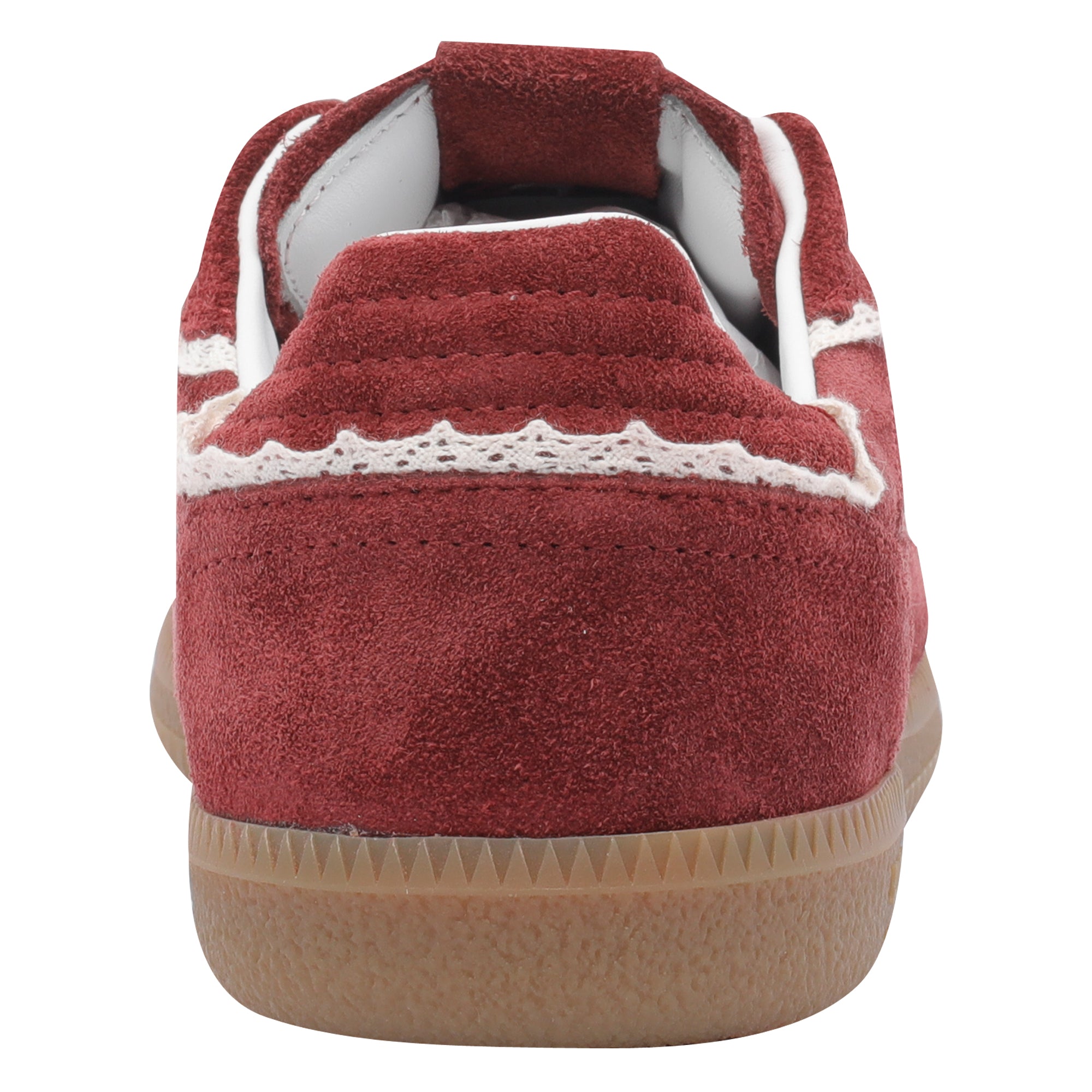 ALOHAS Sneakers Red Suede Leather/rubber Sole