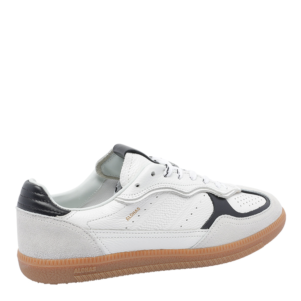 Alohas Sneakers White Calf Leather/rubber Sole