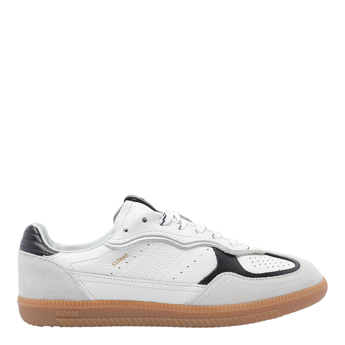 Alohas Sneakers White Calf Leather/rubber Sole