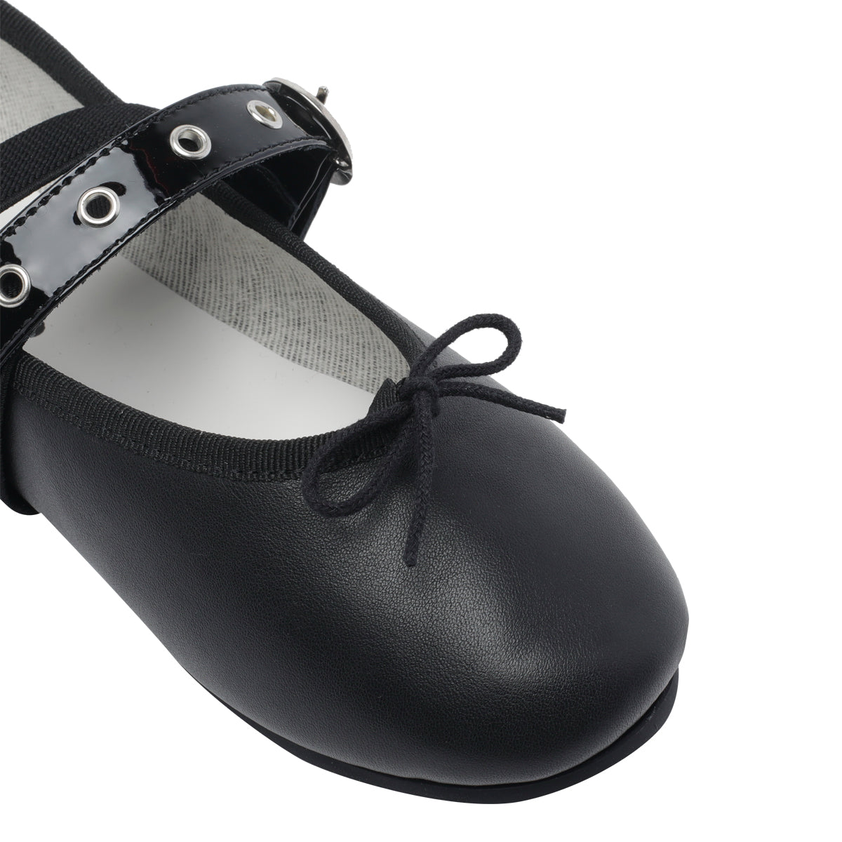 Repetto Flat shoes Black Calf Leather/rubber Sole