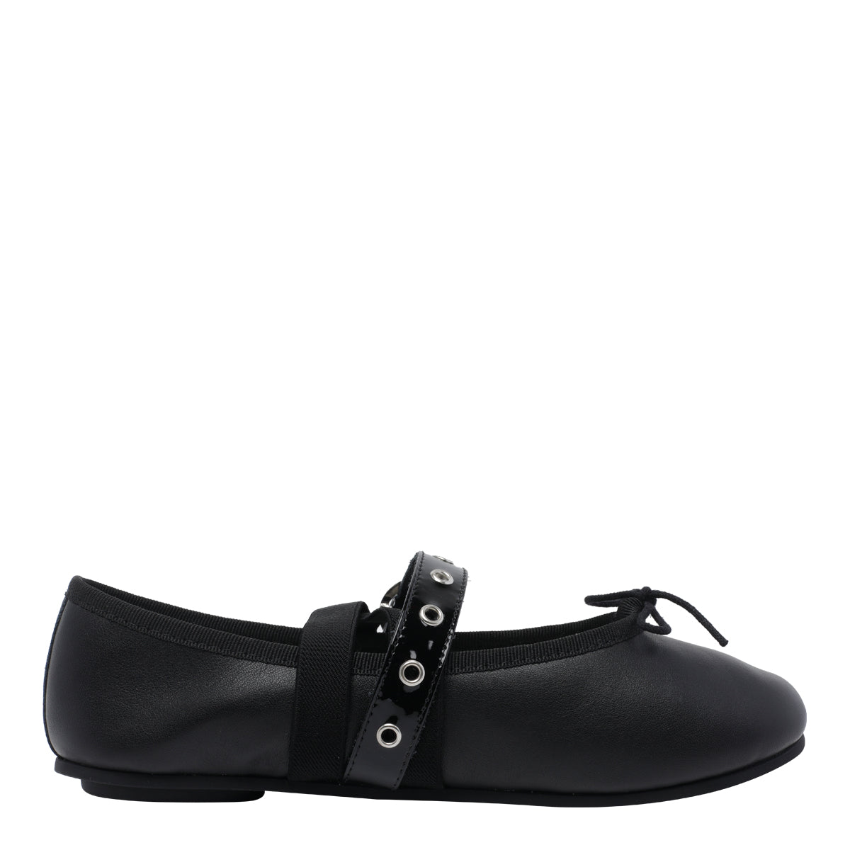 Repetto Flat shoes Black Calf Leather/rubber Sole