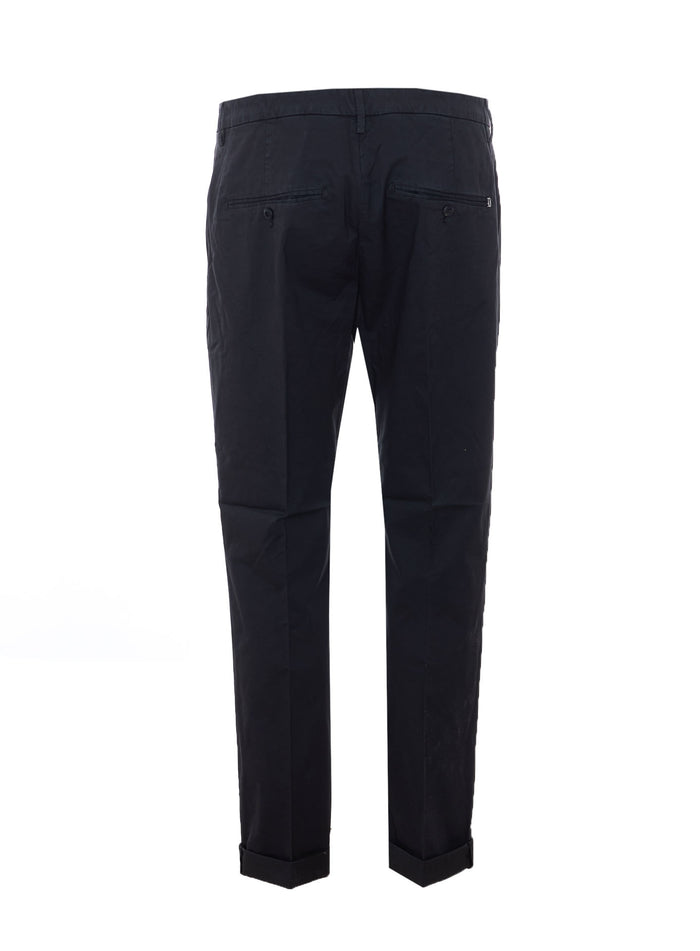 Dondup Trousers Black Cotton