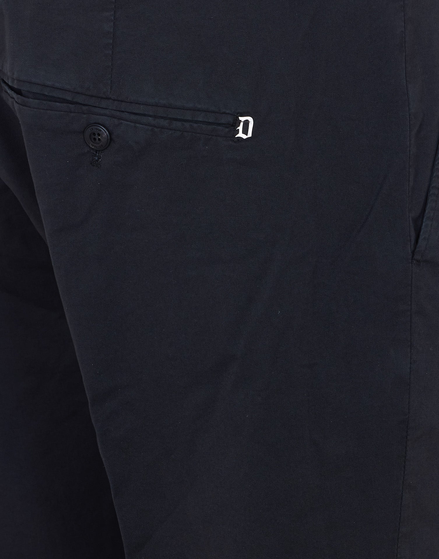 Dondup Trousers Black Cotton