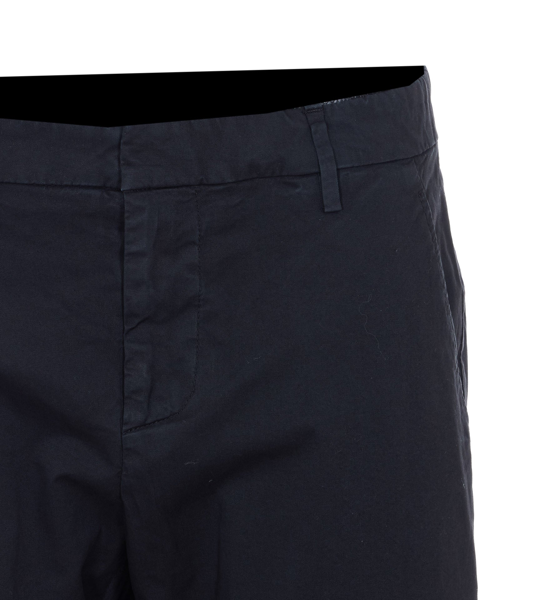 Dondup Trousers Black Cotton