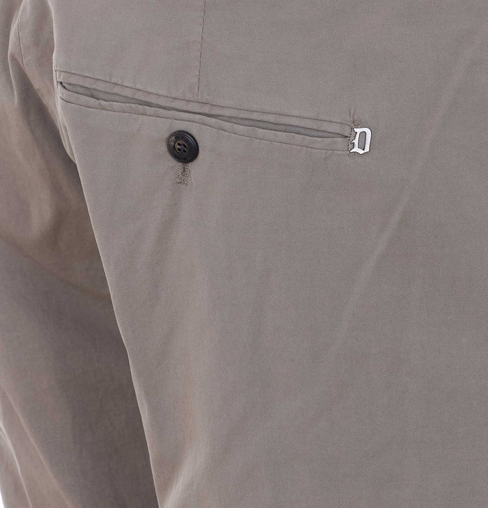 Dondup Trousers Beige Cotton