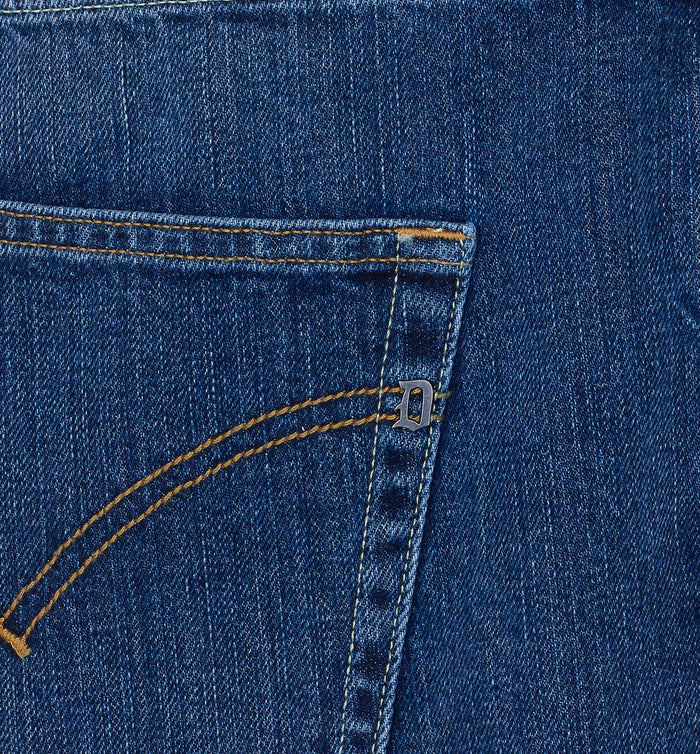 Dondup Shorts Blue Cotton