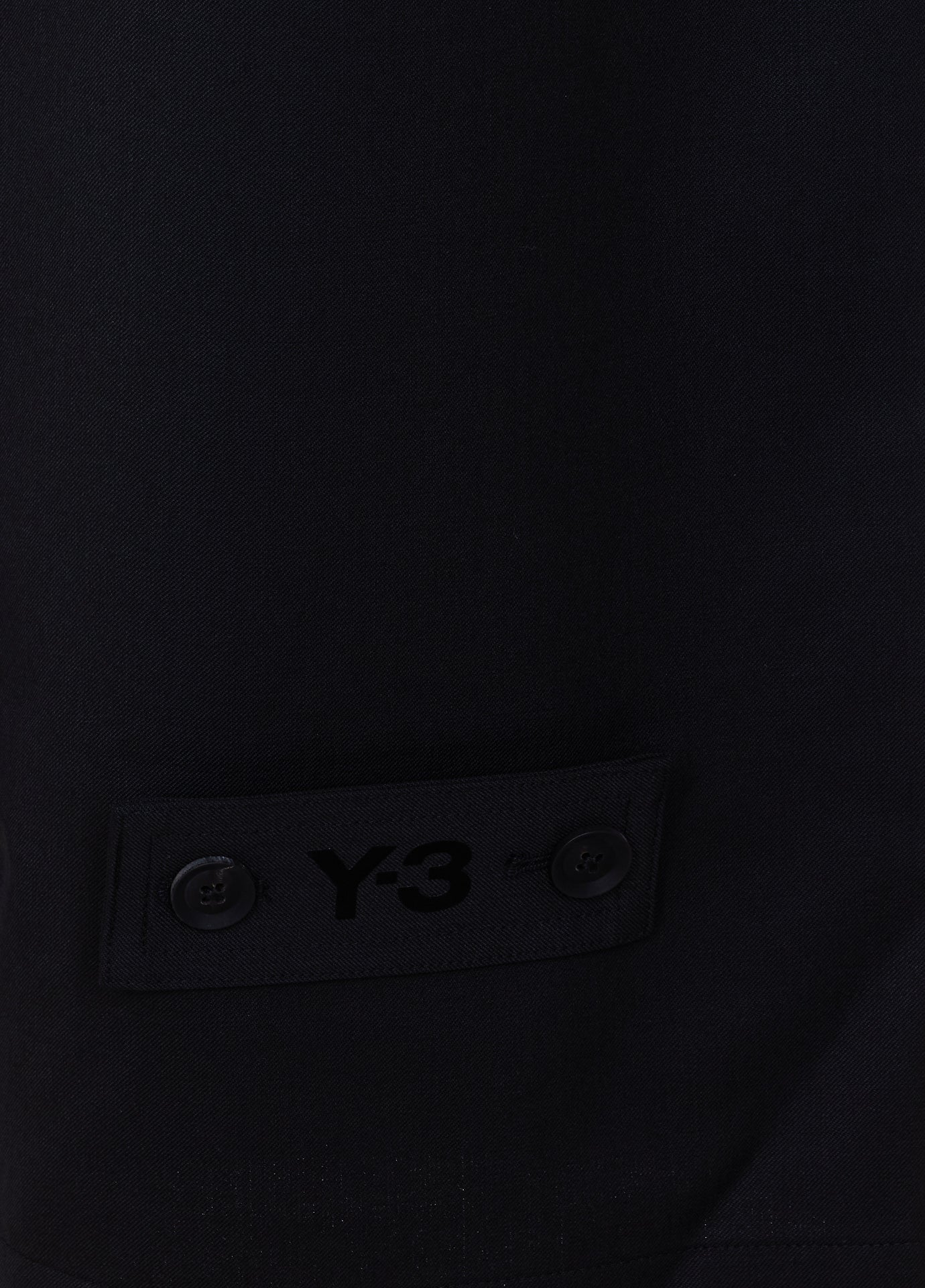 Y-3 Trousers Black Polyester