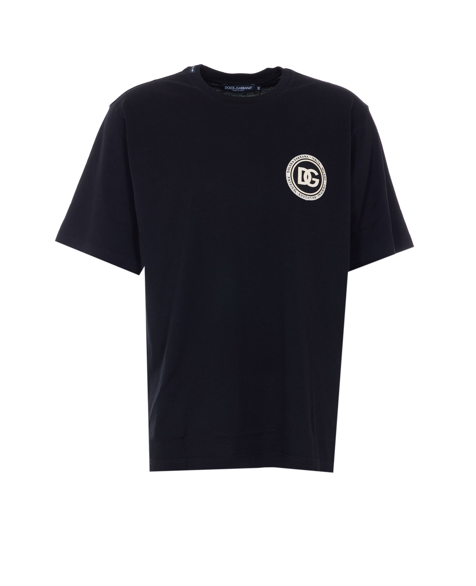 Dolce & Gabbana T-shirts and Polos Black Cotton