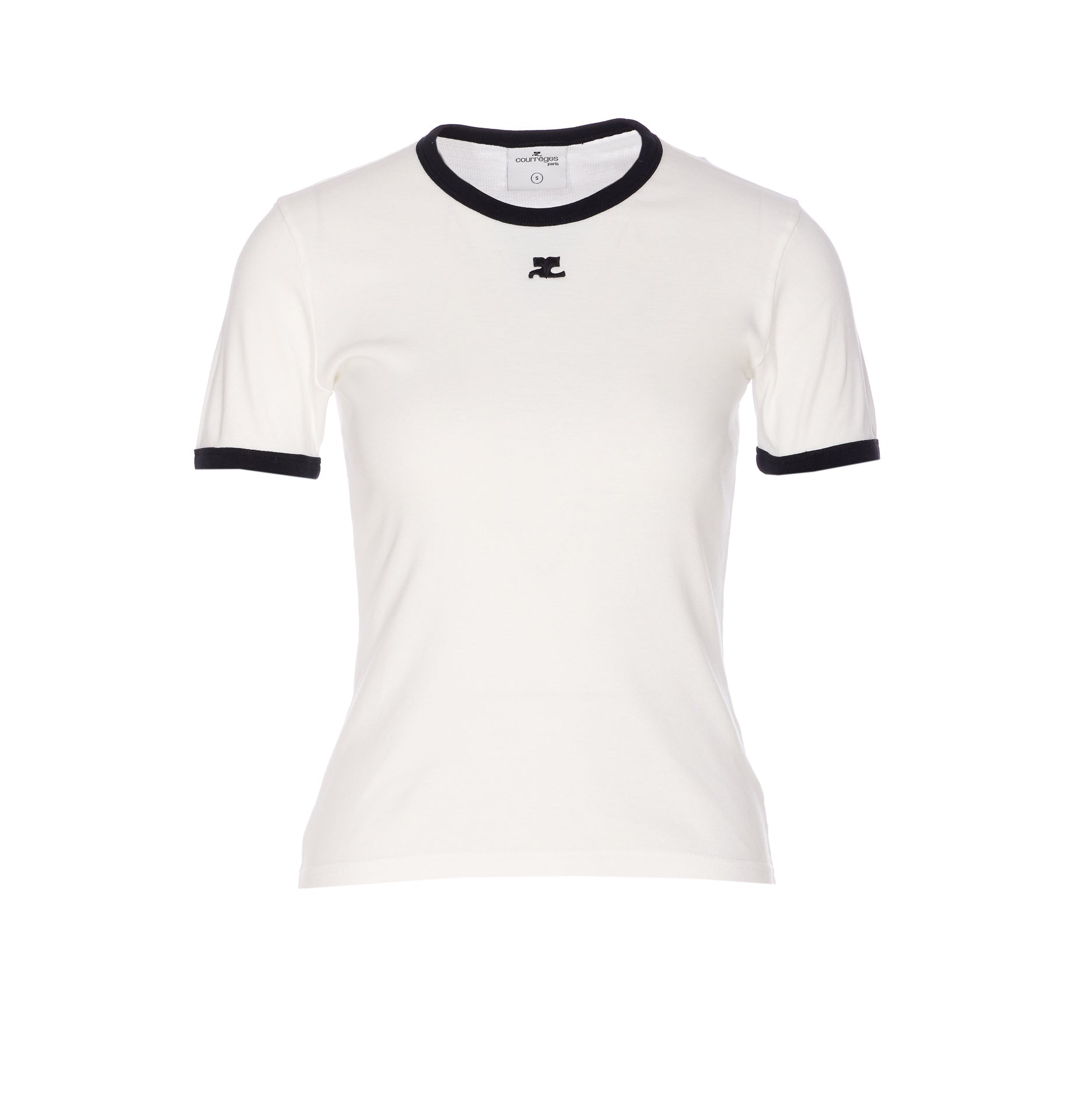 Courreges T-Shirts And Polos White Cotton