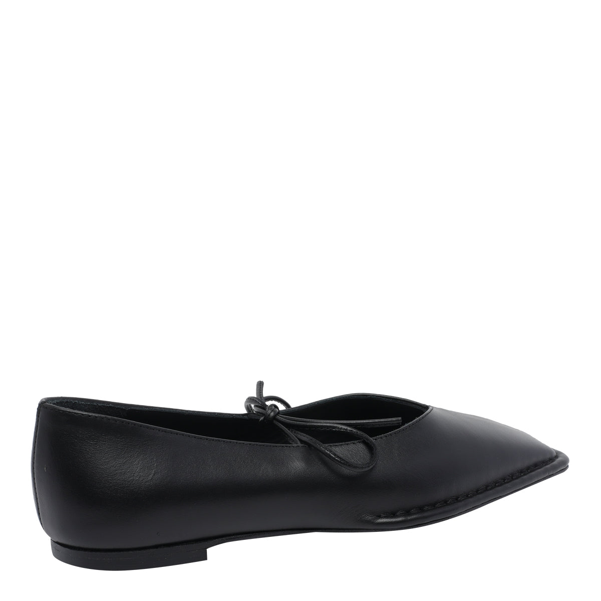 ALOHAS Flat shoes Black Calf Leather/rubber Sole