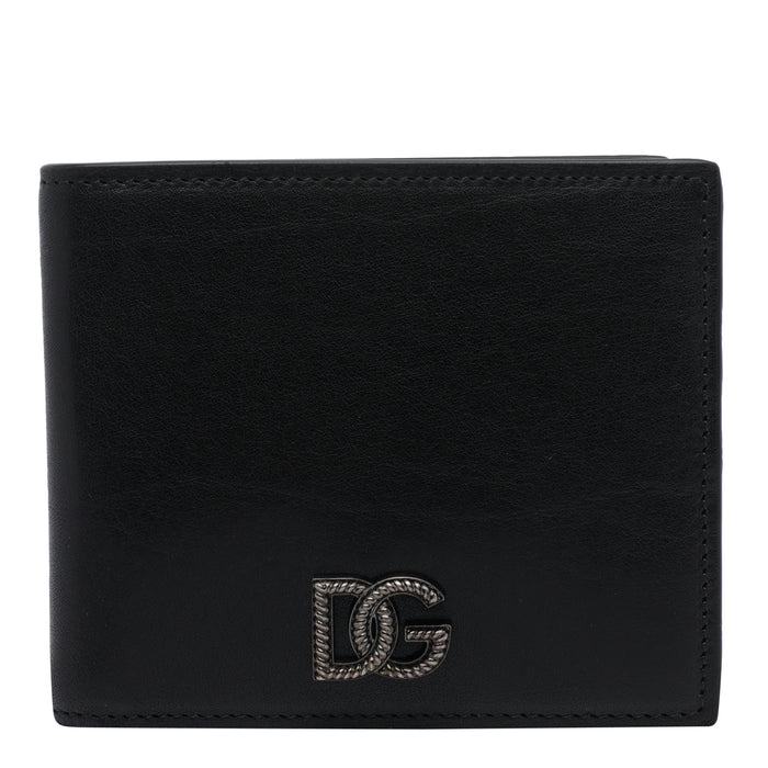 Dolce & Gabbana Wallets Black Calf Leather