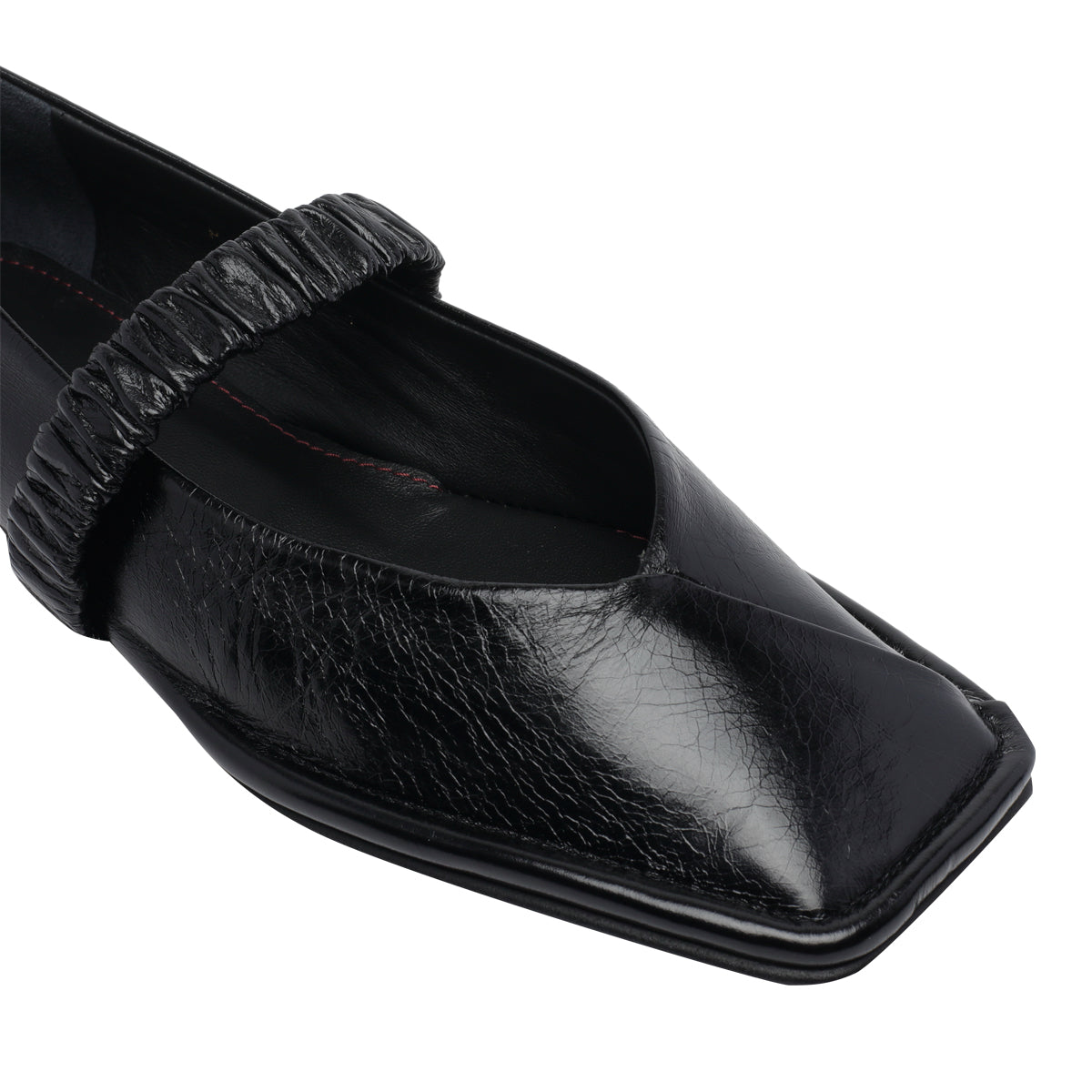 ALOHAS Flat shoes Black Calf Leather/rubber Sole